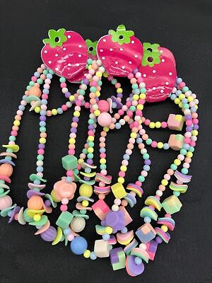 Wholesale 24pcs Children Kid Fun Bead Necklace Bracelet Jewelry 12Set party gift Unbranded