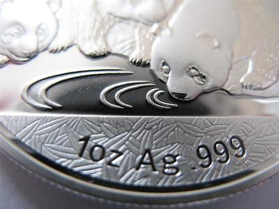1- OZ.PURE 999 SILVER 2013 PANDA-CHINA BABY'S COIN MINT CONDITION-HARD CASE+GOLD Без бренда - фотография #3