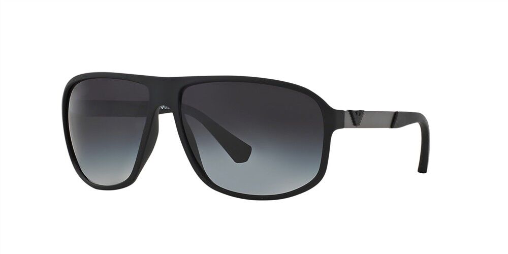 Emporio Armani Sunglasses EA 4029 5063/8G Black Rubber/Grey Gradient 64mm 50638G Emporio Armani EA4029