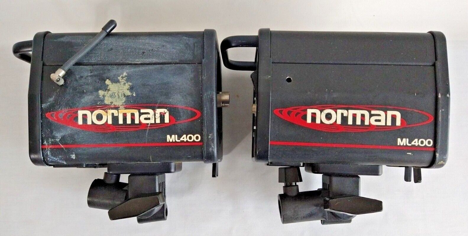LOT OF 2 Norman ML400R MonolightS 400 W/s AS-IS / FOR PARTS AND/OR REPAIR Norman Unknown