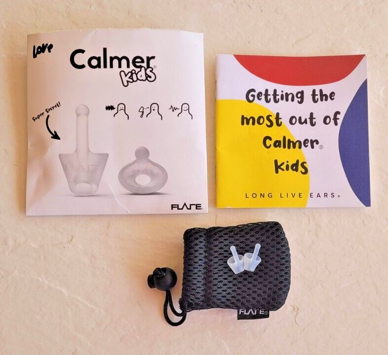 Calmer Kids Flare Soft Silicone Noise Reduction Ear Plug Alternative Translucent Calmer Kids