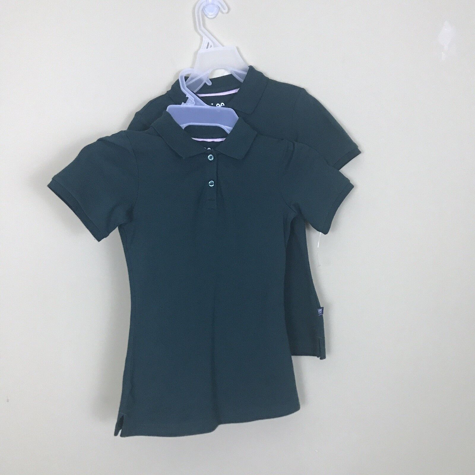 Lee Boys & Girls  Uniform Shirt Short Sleeve Pique Polo School Lee - фотография #3