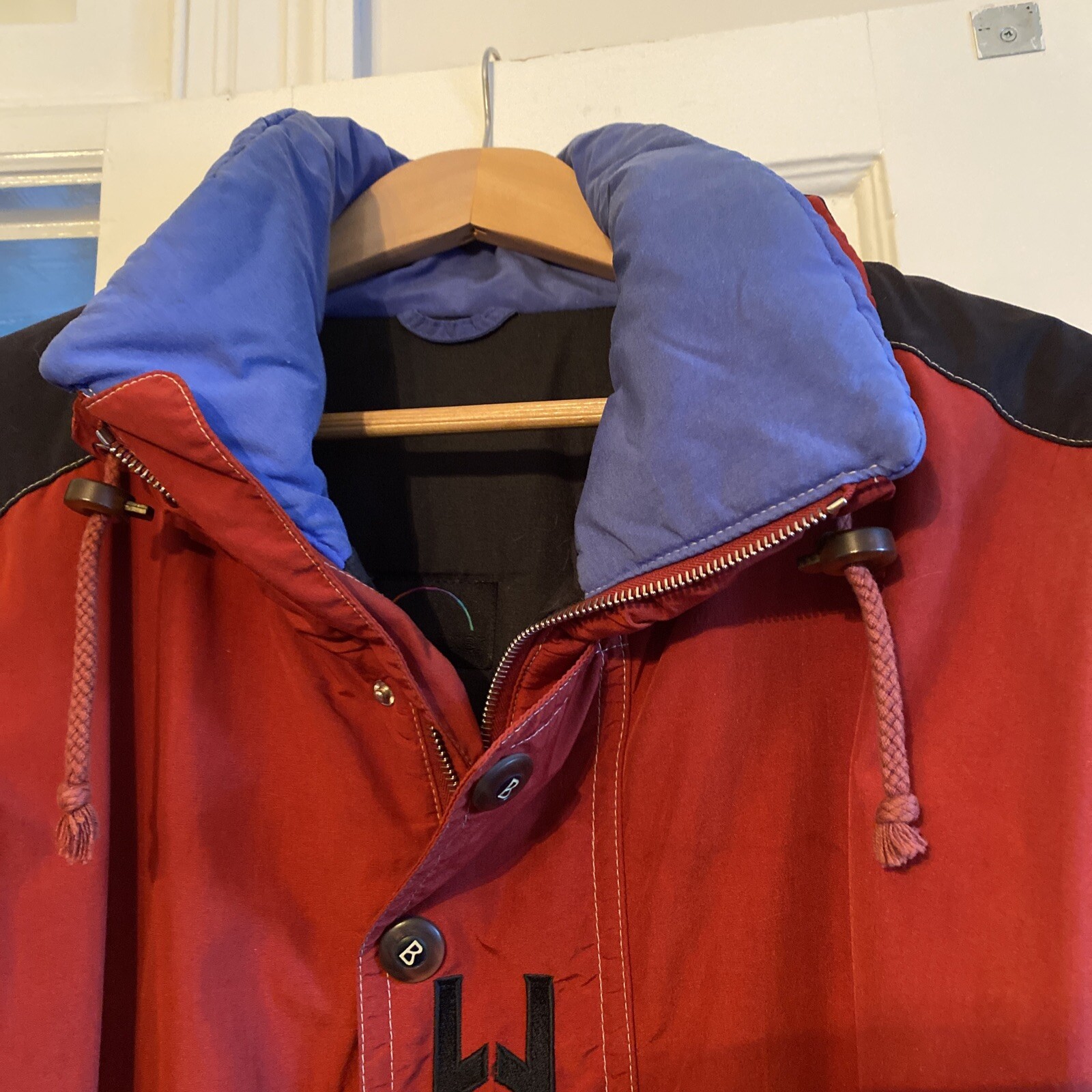 Bogner Mens Ski Jacket Rust Blue and Black size 40 Bogner - фотография #6