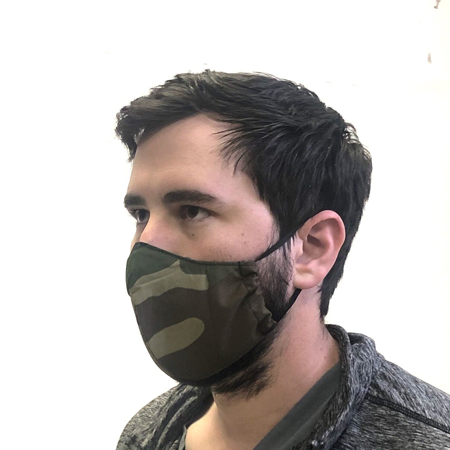BDU Cloth Face Mask, US Army Woodland Camo, Reusable Washable Cover 2 PACK Venture Surplus - фотография #5