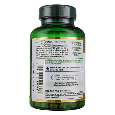 2 Pack Nature's Bounty Herbal Health Cinnamon + Chromium Capsules, 2000 mg, 6... Nature's Bounty Does Not Apply - фотография #2