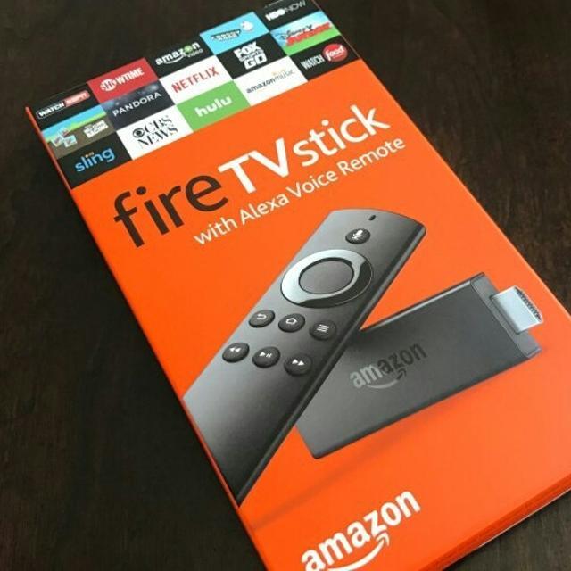 AMAZON FIRE TV STICK (2nd Generation) with Alexa Media Streamer - Black Amazon B0791TX5P5