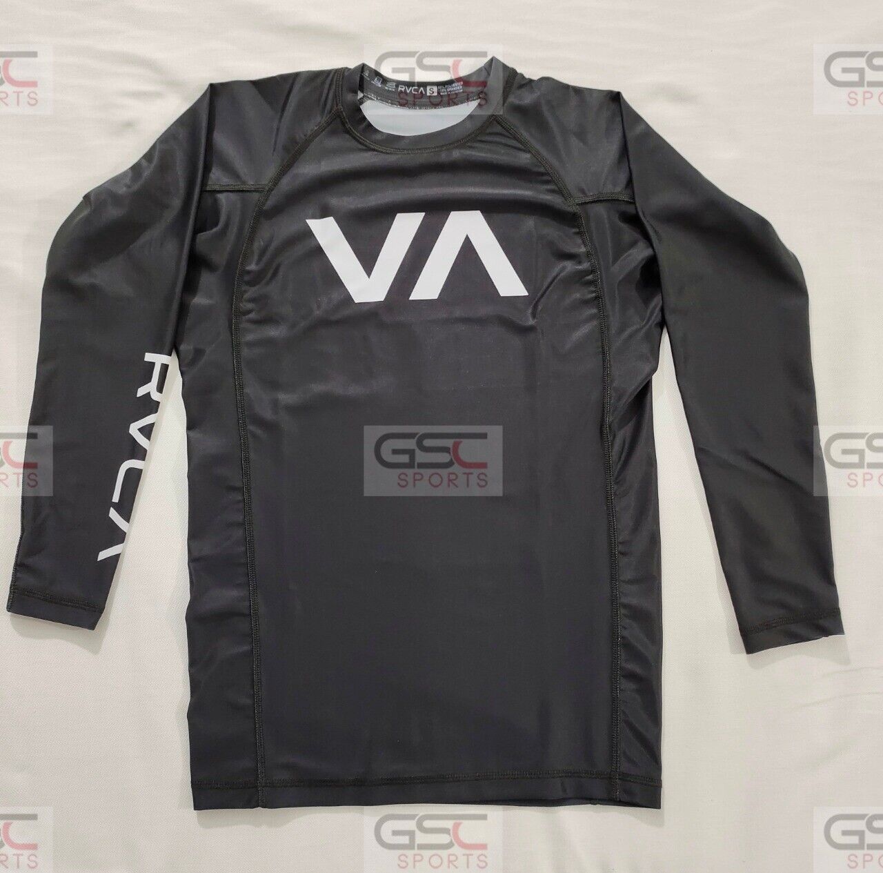 RVCA VA Rush Guard Bjj Compression Shirt XL Size With Tag Card Brand New Shoyoroll batch 60 - фотография #6