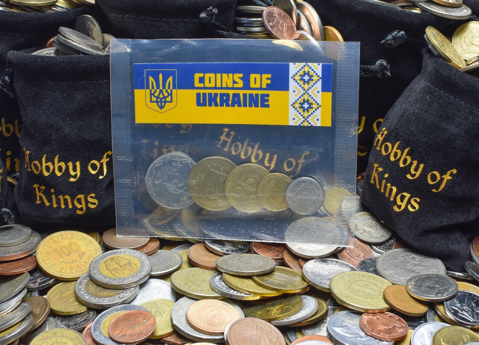 5 Ukrainian Coins | Mixed Ukraine Currency | Kopiyka | Kopiyok | Trident Без бренда - фотография #4