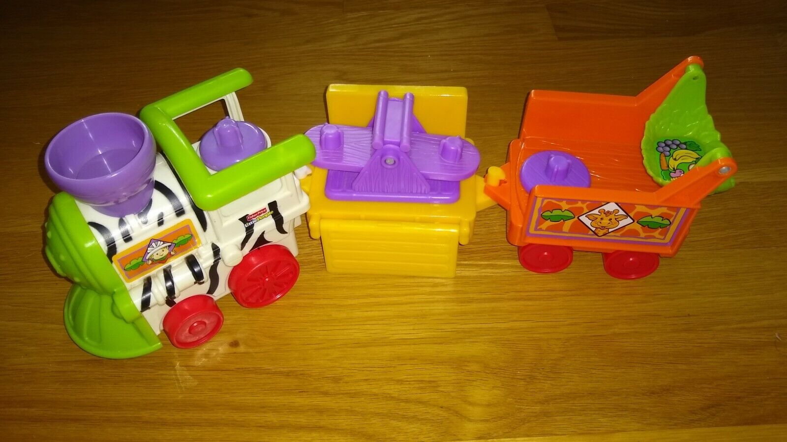 Fisher-Price Little People Musical Zoo Train - rare 2013 ed Zookeeper KOBY - NEW Fisher-Price M0532 - фотография #2