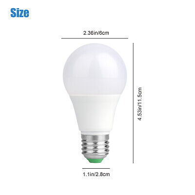 4x E26 A19 LED White Light Bulbs 6000K 9.5W 840Lumen Daylight Energy Saving Lamp EEEKit Does Not Apply - фотография #8