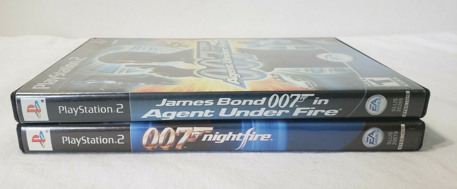 Playstation 2 PS2 007 LOT Nightfire  Agent Under Fire "T" Teen Pierce Bronson  Без бренда - фотография #6