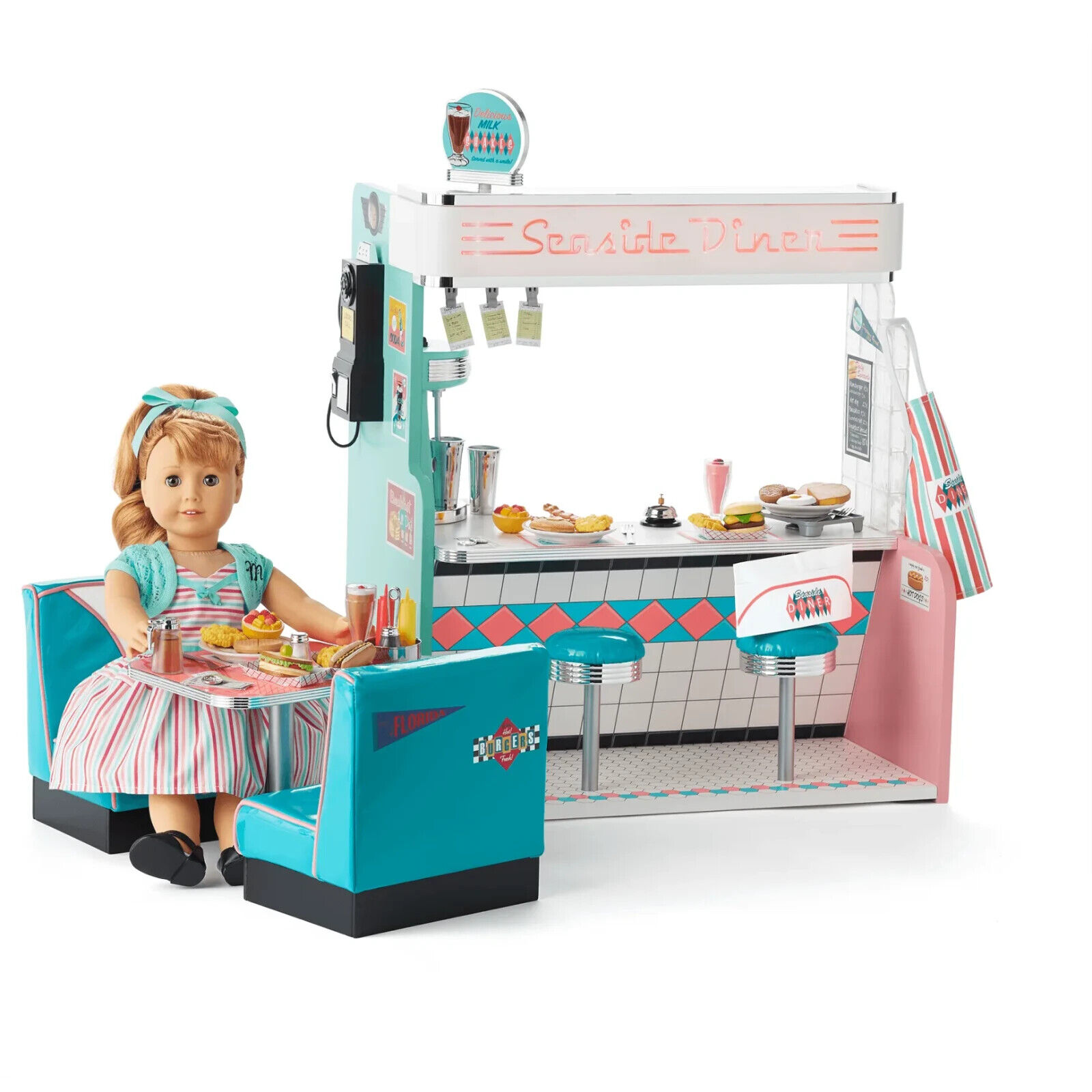 American Girl Maryellen Seaside Diner New in Box  American Girl - фотография #5