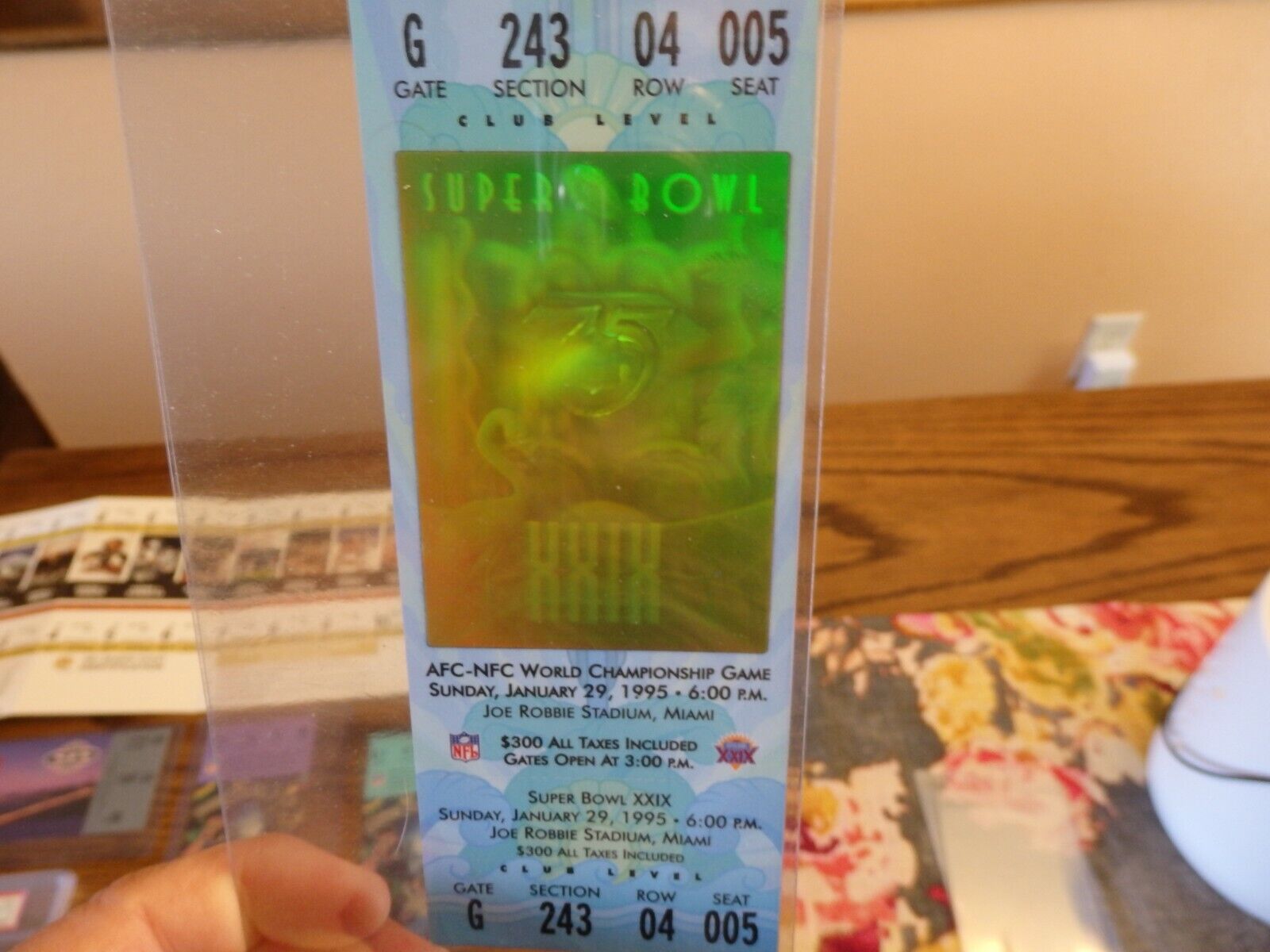 Vintage 49ers Super Bowl Wins Tickets PSA, Season Tix **RARE** offers accepted Без бренда - фотография #8