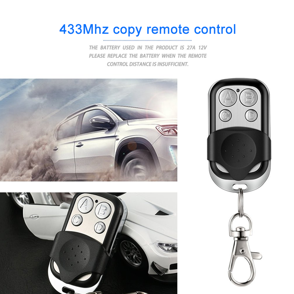4x Universal Electric Cloning Remote Control Key Fob 433MHz For Gate Garage Door Unbranded Does Not Apply - фотография #11