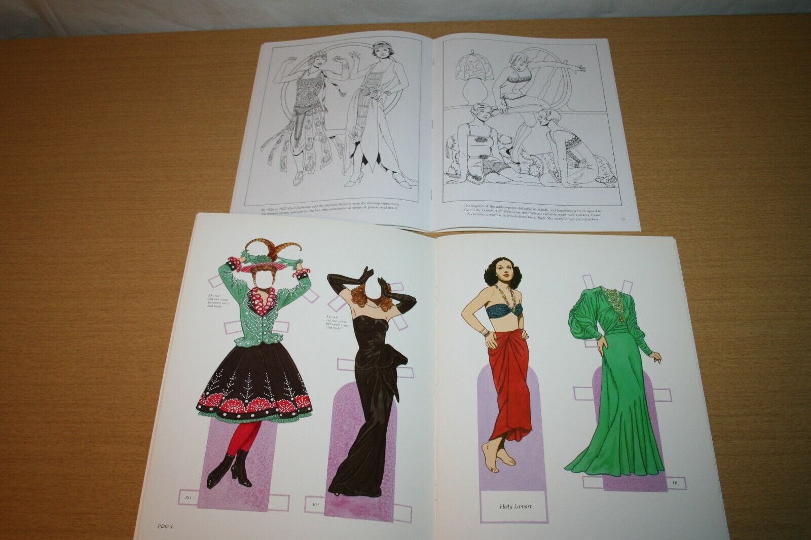 Tierney Paper Doll & Coloring Book Glamorous Stars & Fashions Roaring 20s #10 Tom Tierney - фотография #4