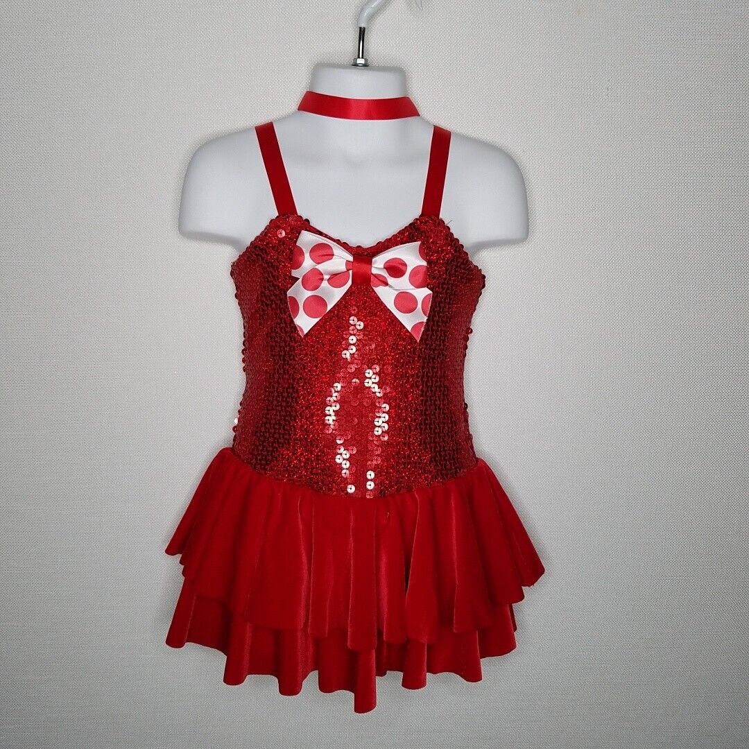 Lot of 4 Boop Oop A Doop (1)-Child Small (3)-CXS Sequin Dance Costume Cicci