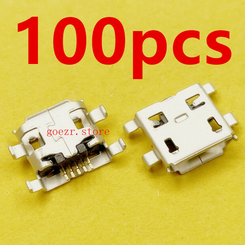 100X Contixo K101A 10 inch Micro USB Charger Charging Port Dock Connector Unbranded