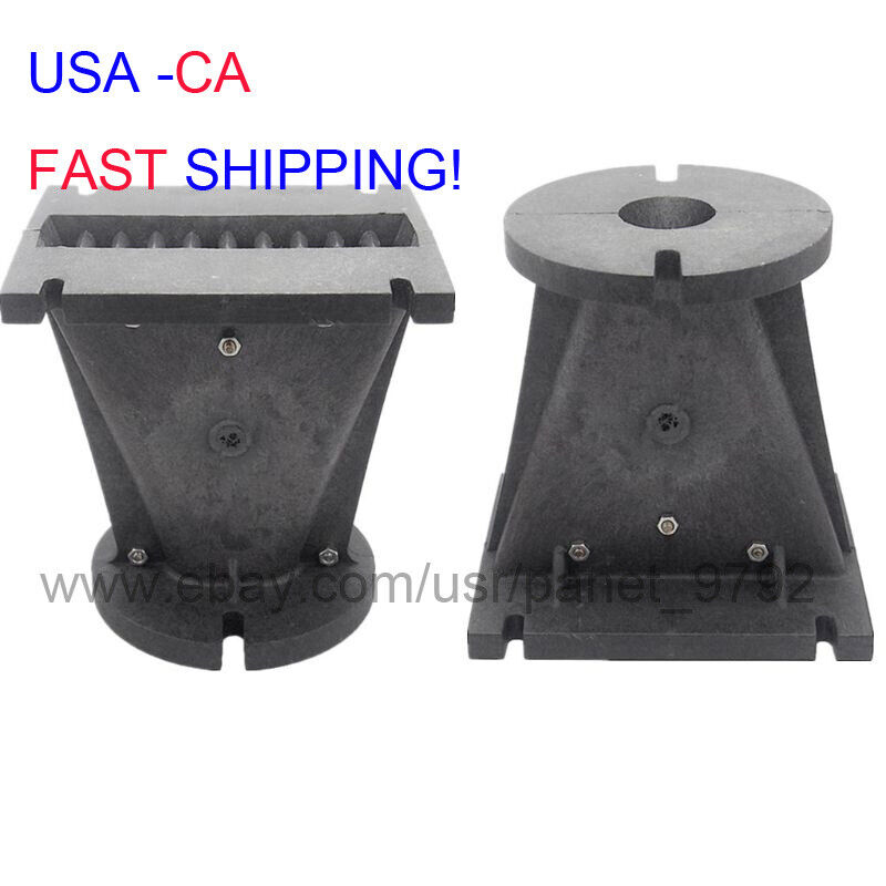 2pcs Line Array Speaker Horn Wave Guide 1 Inch Throat For DJ Home Theater CA Unbranded