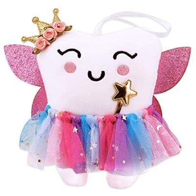 Tooth Fairy Pillow with Pocket for Girls | Tooth Pillow for Tooth Fairy for G... SQIMZAR Does not apply