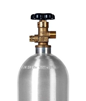 5 lb CO2 Cylinder New Aluminum CGA320 - Fresh Hydro Date - Homebrew Draft Beer Без бренда 5LBALVLV - фотография #4
