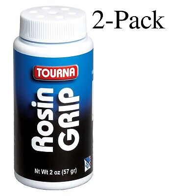 Tourna Rosin Grip Powder Shaker Top Bottle 2 oz (2-Pack) Unique Sports ROZ-3