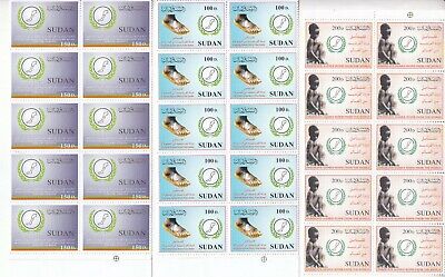 stamps SUDAN 2002 SC-535 537 GUINEA WORM LOT 10 SETS MNH  #16 Без бренда