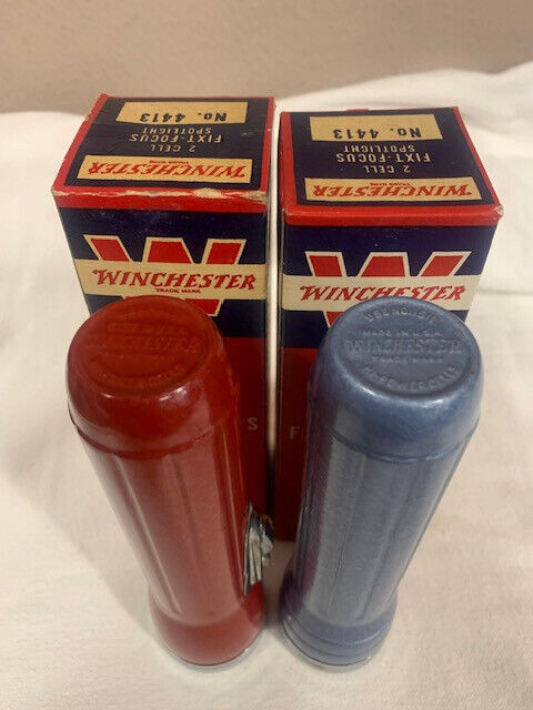 Winchester Flashlights Collectible Antique Winchester Repeating Arms Vintage 2pk Winchester - фотография #3