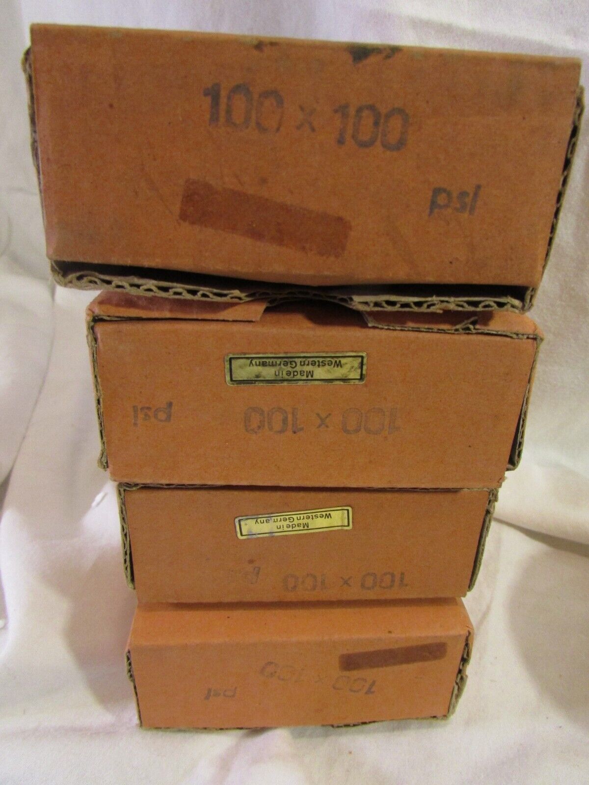 Vintage Braukman 0-100 PSI Dry Gauge, 4" Diameter, W/ 1/4" Threads Lot of 8 Без бренда - фотография #5