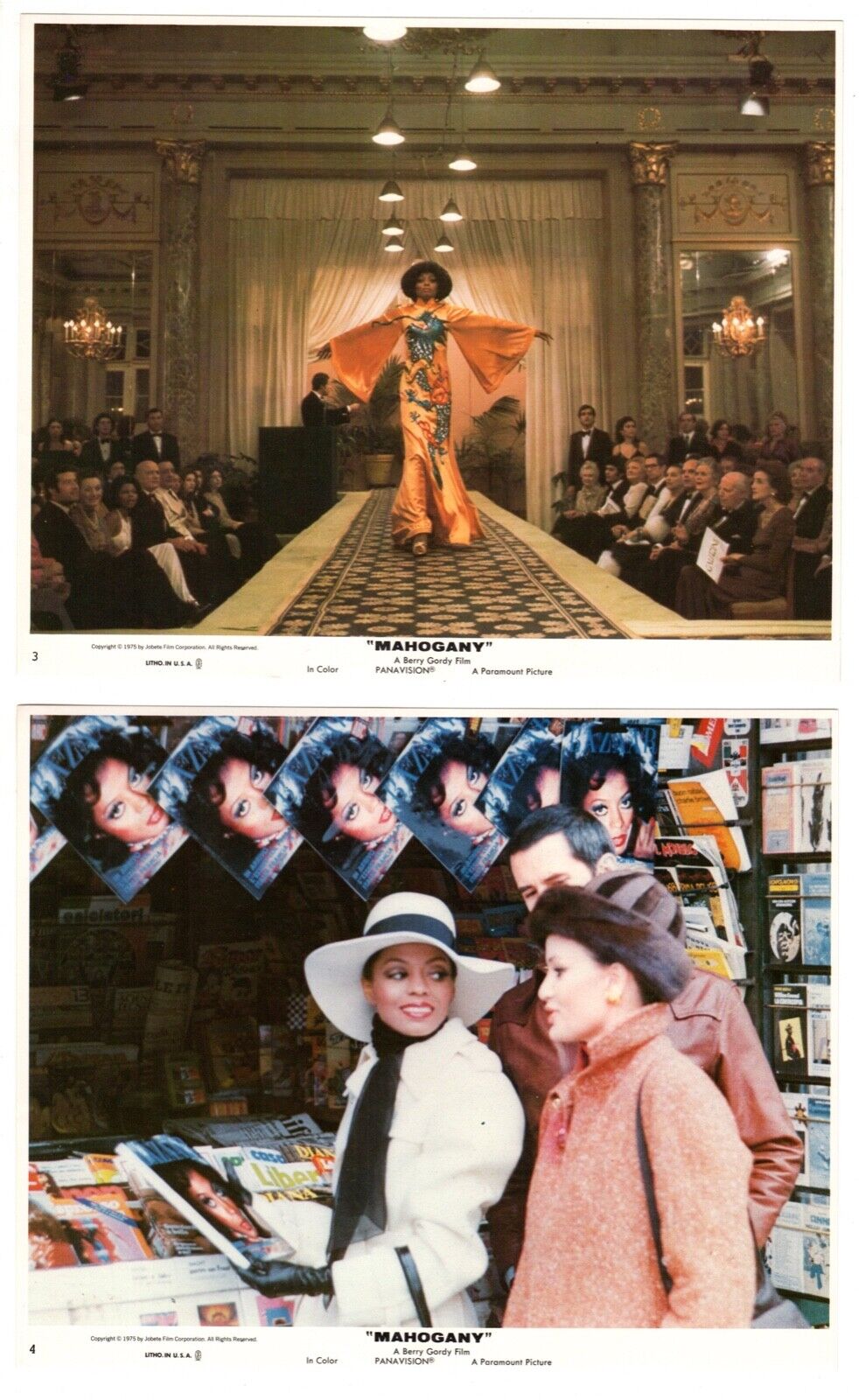 Berry Gordy's MAHOGANY (1975) Diana Ross, Billy Dee Williams, Beah Richards LCS Без бренда - фотография #2
