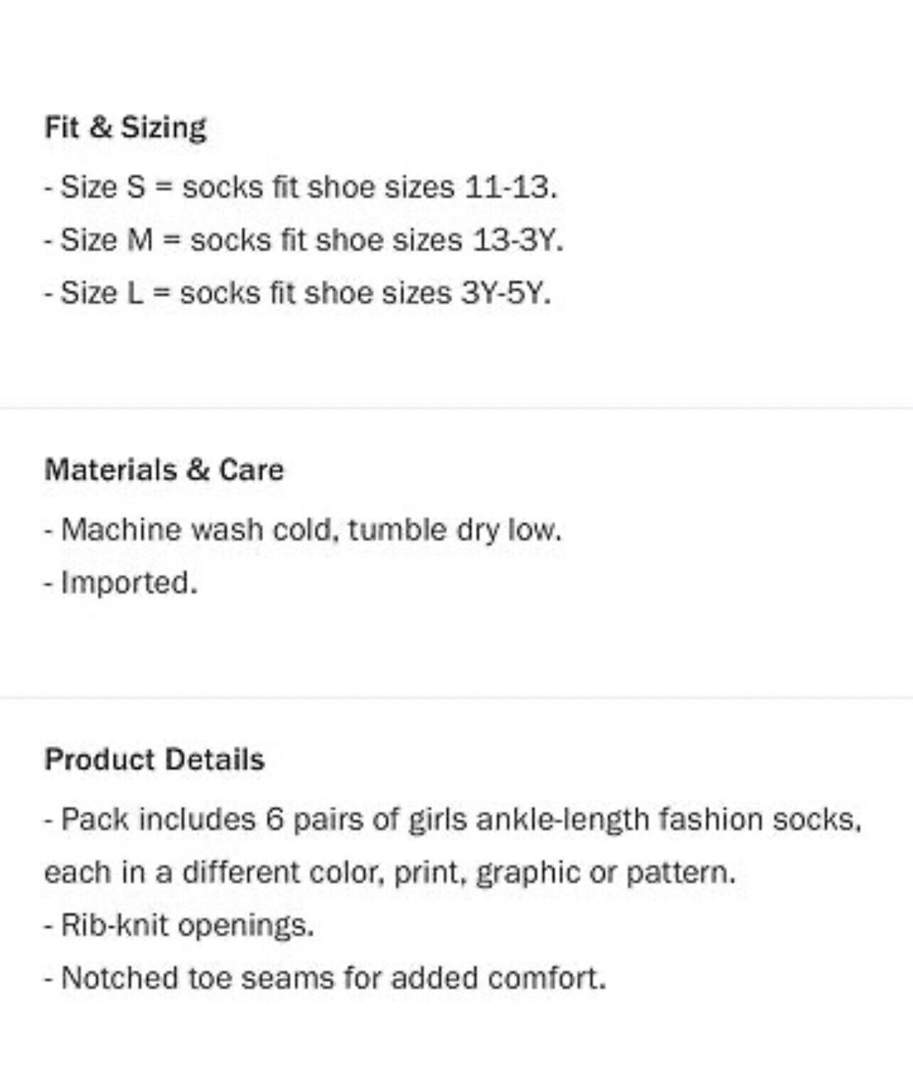 Old Navy Kids Size Medium ~ 6 Pack Ankle Socks ~ Polka Dot & Stripe .. $13 Old Navy 613606 - фотография #2