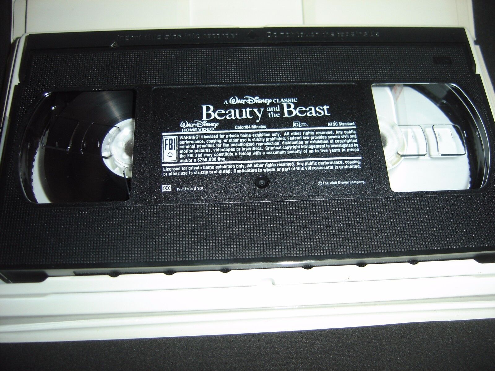 Beauty and the Beast Walt Disney Black Diamond Classic VHS 1992 Без бренда - фотография #4