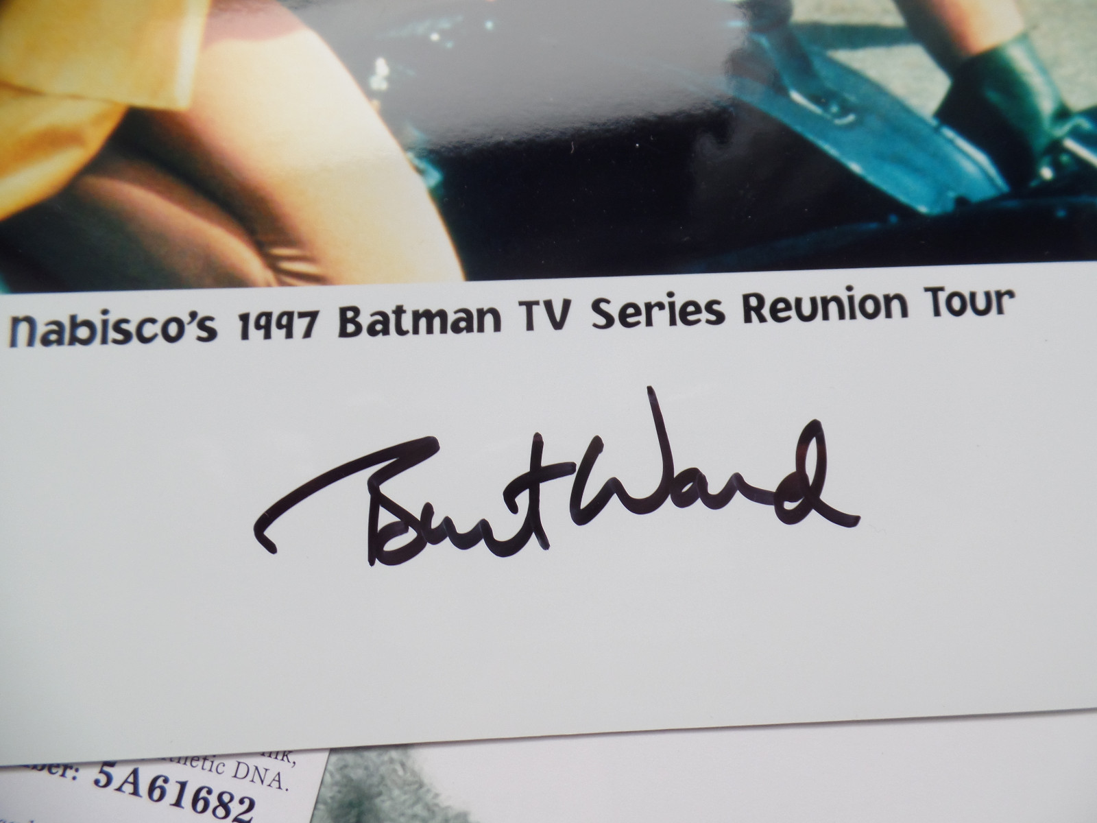 ADAM WEST BURT WARD autograph auto signed BATMAN & ROBIN Suggestive Pose 8X10 Без бренда - фотография #3