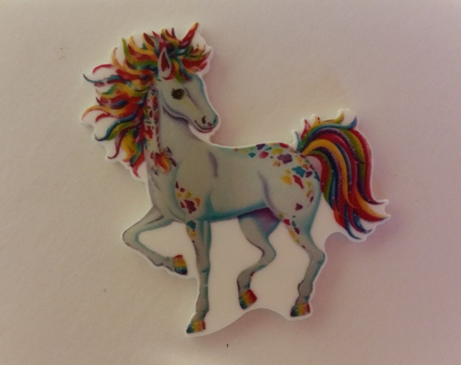 Flat Back Resins (2 For $1.50) Unicorn Horse Pony Resin, Rainbow Mane & Tail Unbranded Does Not Apply