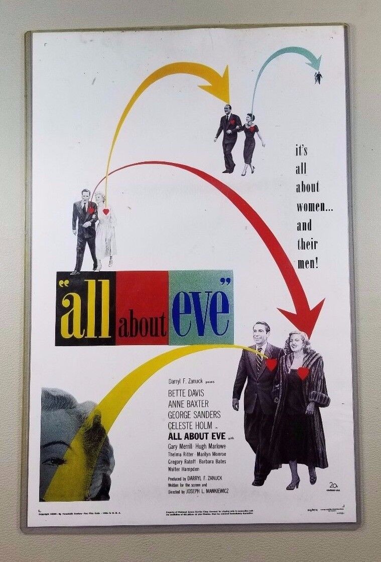 ALL ABOUT EVE MOVIE POSTER 11X17   P1 Без бренда