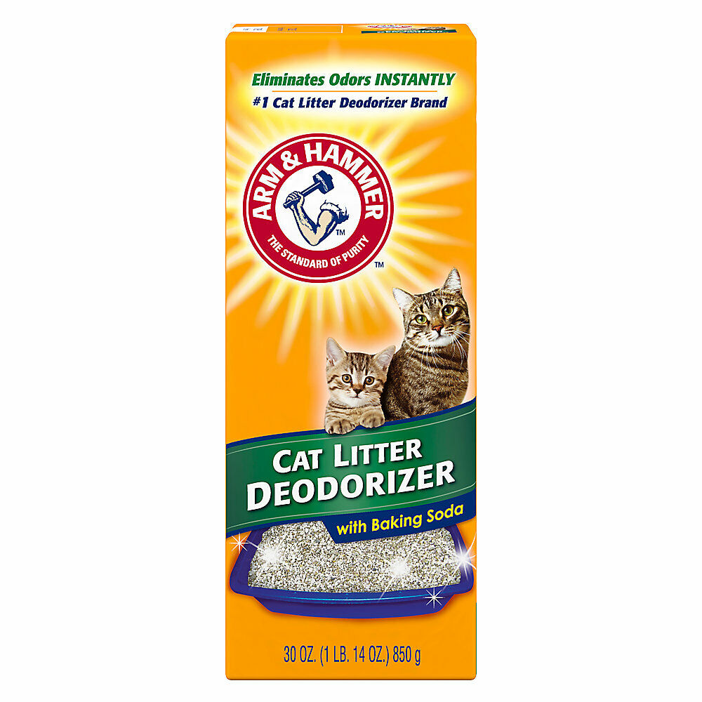 Arm & Hammer Cat Litter Box Deodorizer Odor Eliminator 30 oz, Pack of 4 ✅ Arm & Hammer 15029 - фотография #2