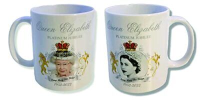 Queen Elizabeth Platinum Jubilee Mug ONLY AUTHENTIC IF SHIPPED FROM NEW fba Does not apply Does Not Apply - фотография #4