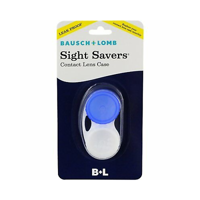 Bausch Lomb Sight Savers Contact Lens Case Leak Proof Heavy Duty 1ct 24 Pack Bausch + Lomb VA01400