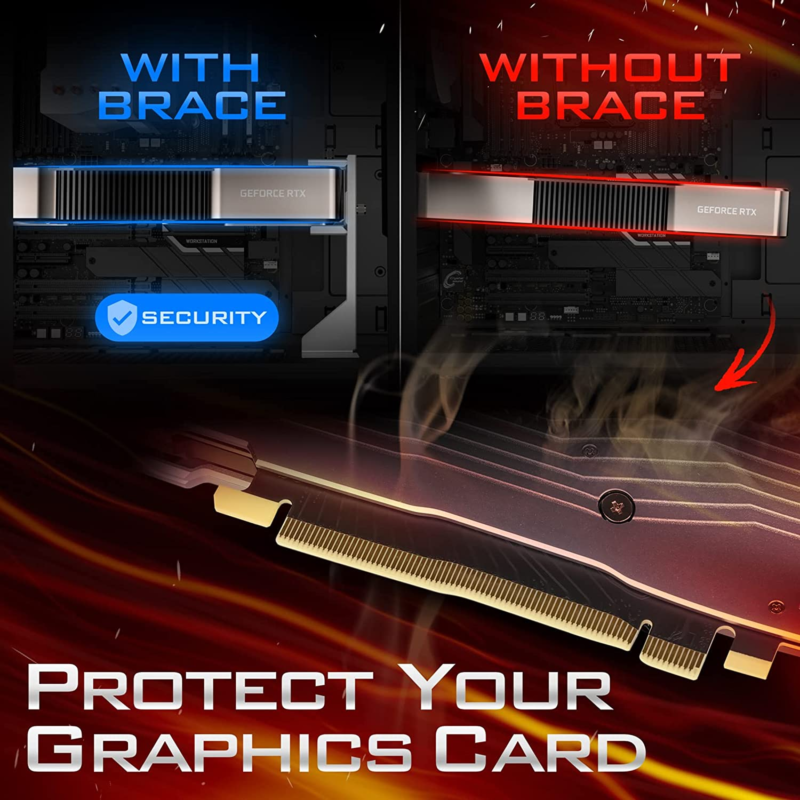 Antec GPU Support Bracket, Graphics Card GPU Brace Support Video Card Sag Holder Antec - фотография #7