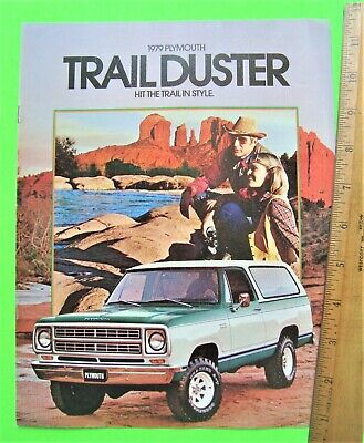 Lot of 6 1976 - 1981 PLYMOUTH TRAIL DUSTER CATALOGS Brochures 42-pgs SPORT UTE Без бренда - фотография #6