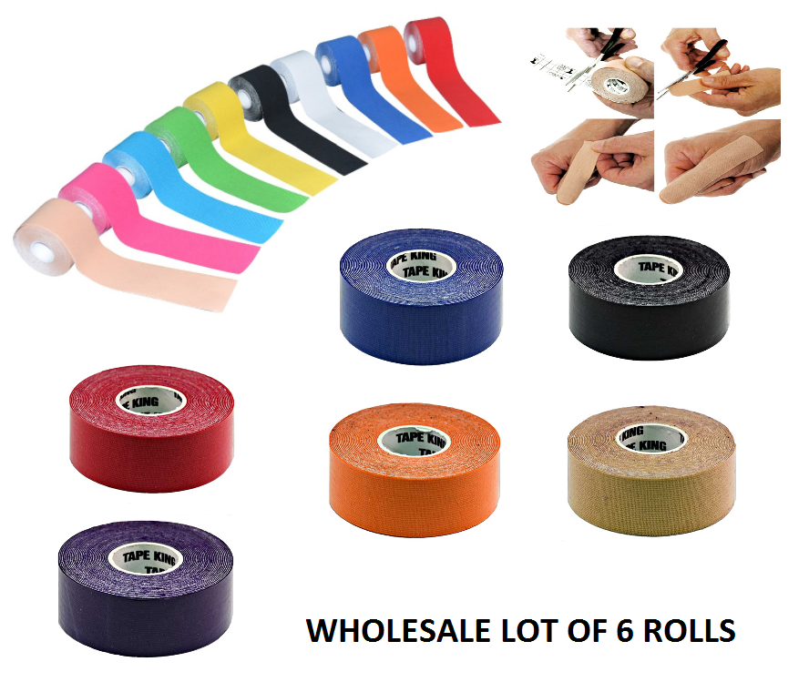 Wholesale Lot x 6 Rolls of Bowling Thumb Finger Hada Patch Protection Tape Unbranded Does Not Apply