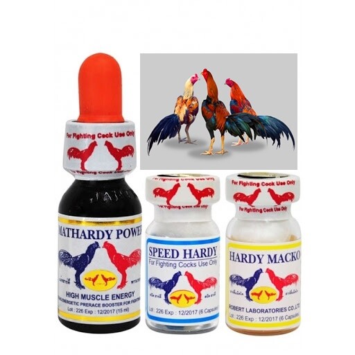 Set Vitamin Mega Power Speed Hardy Chicken Cock Rooster Supplement Thai LAMPAM Does not apply - фотография #4