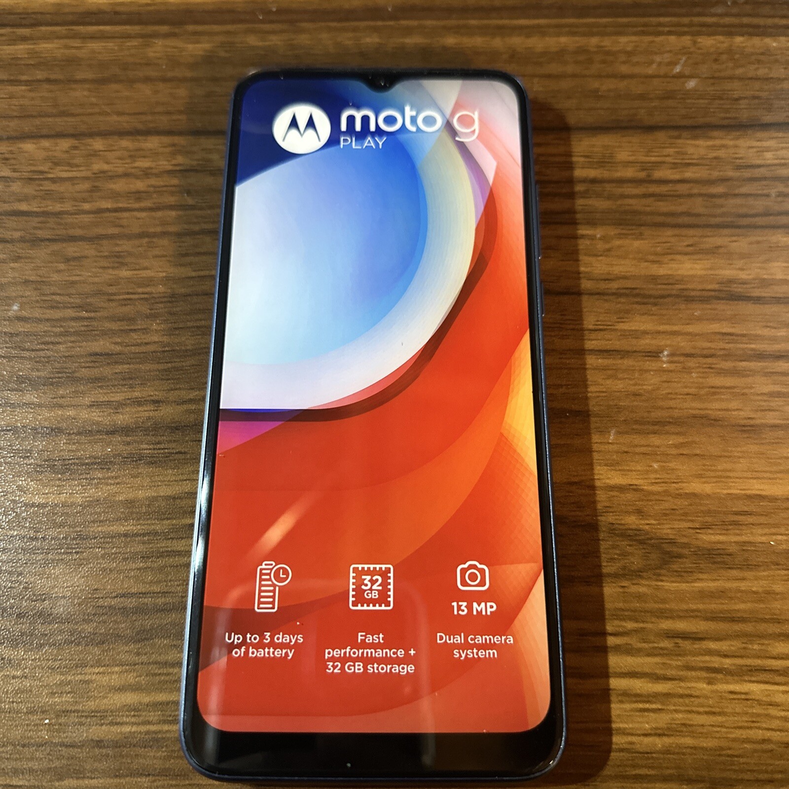 Motorola Dummy (Non Working) Phone Display - G Play - Blue Motorola