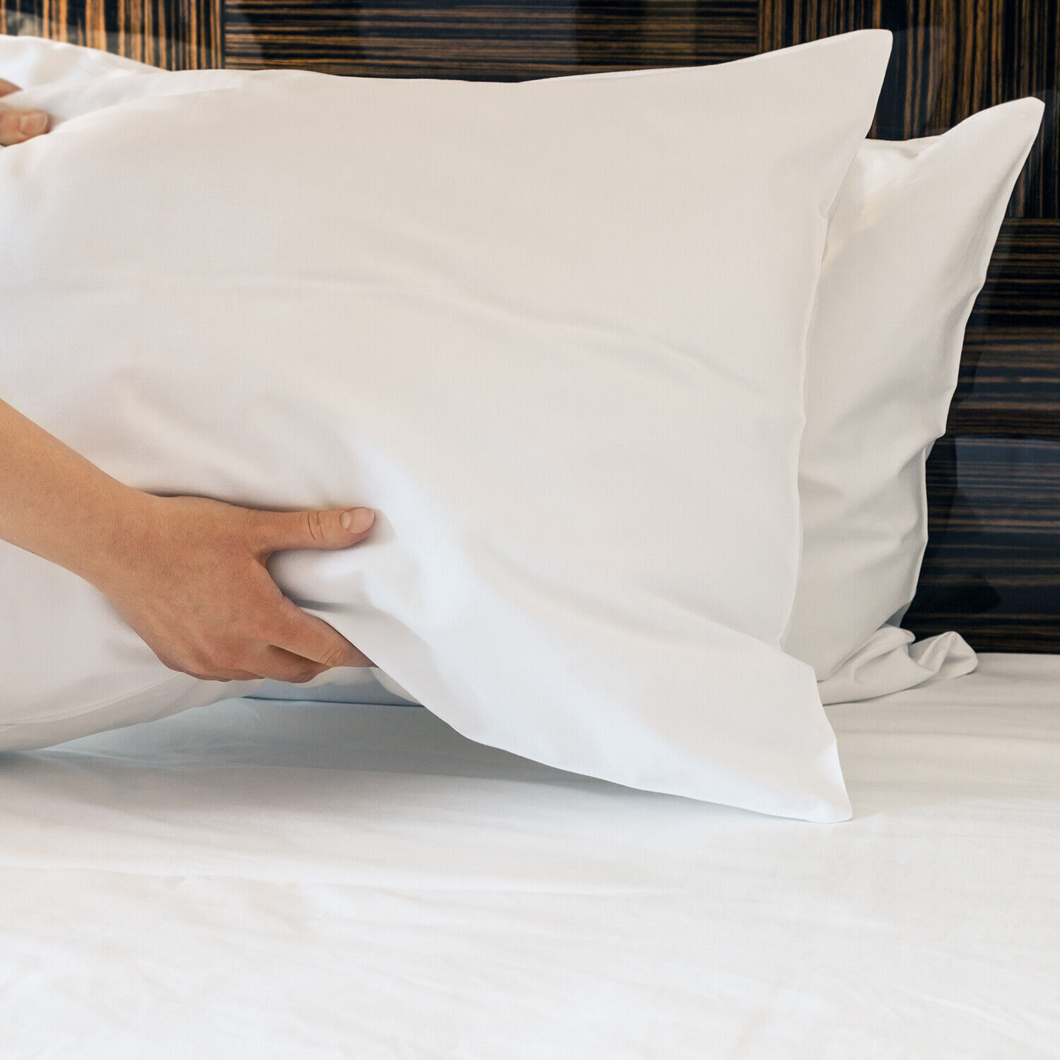 Bulk 12 Pack of Lulworth Pillowcases - Standard Size White 20 x 30 Soft Bedding Arkwright Does Not Apply - фотография #5