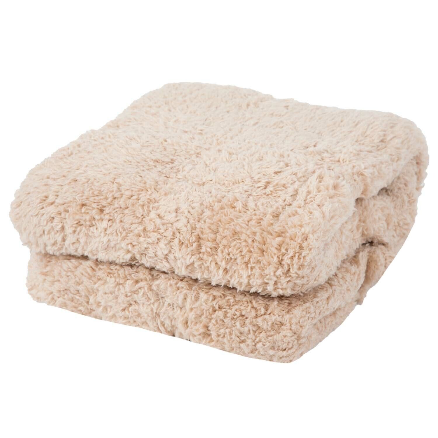 12 Pack of Plush Sherpa Throw Blankets, 50x60, 6 Solid Colors (2 of Each), Soft Campbell Ramsay Does Not Apply - фотография #9