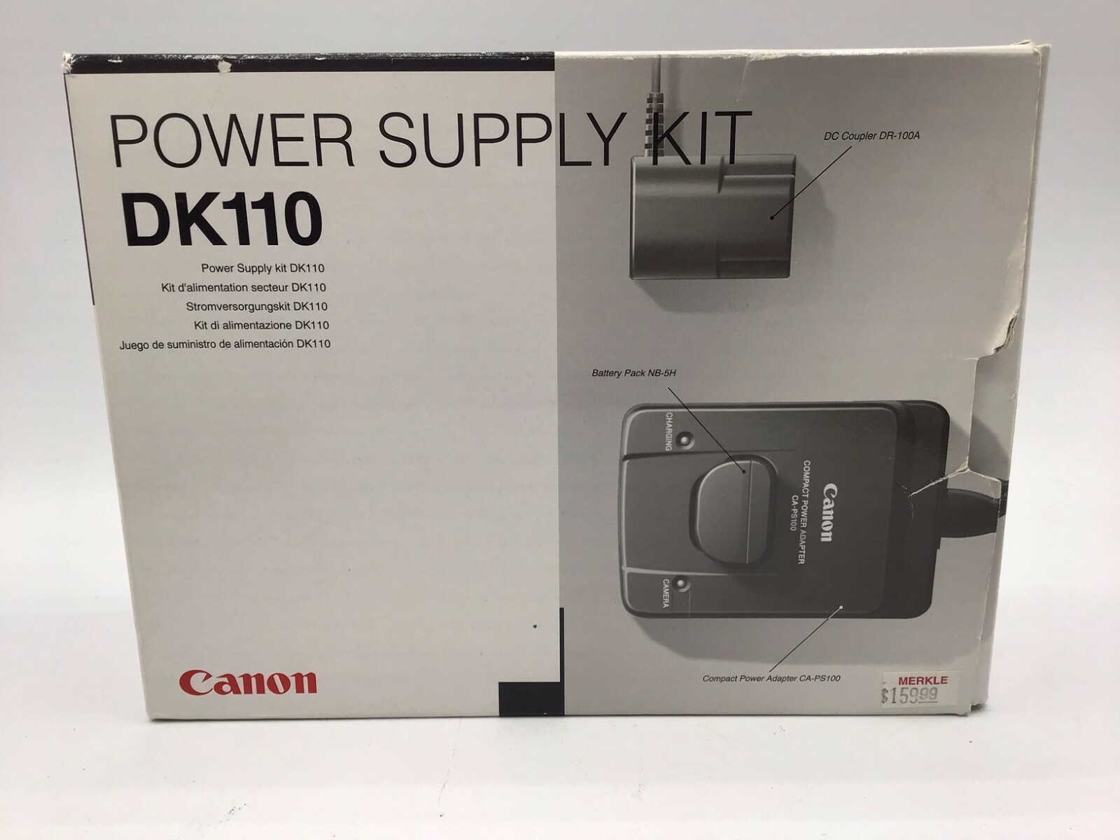 Canon PowerShot S10 2.1 MP Digital Camera, DK110 Power Supply Kit, CD's Suitcase Canon PowerShot S10 - фотография #4