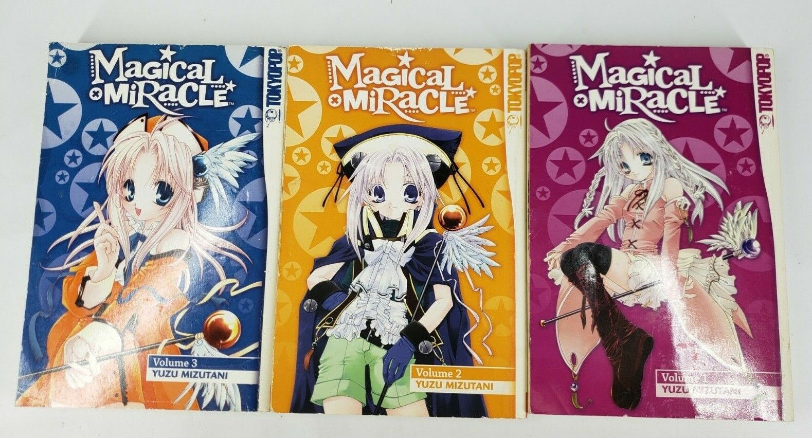 MAGICAL X MIRACLE Manga Volumes 1-3 By Yuzu Mizutani: Tokyopop- English Без бренда