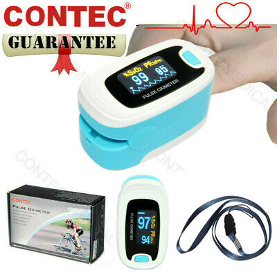 FDA CONTEC Finger tip Pulse Oximeter Blood Oxygen meter SpO2 Heart Rate Monitor CONTEC 69450401