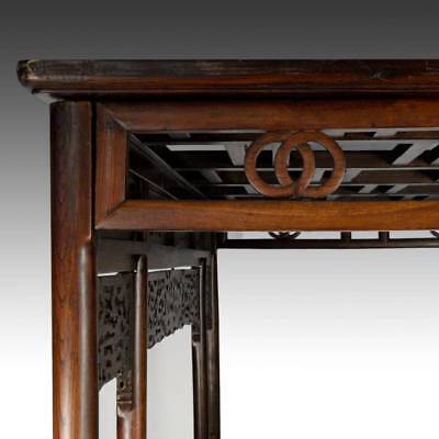 RARE ANTIQUE CHINESE CANOPY BED CARVED HARDWOOD FURNITURE CHINA 19TH C.  Без бренда - фотография #11