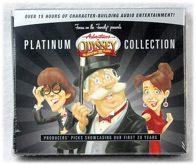 NEW The Platinum Collection 36 Episodes 12 CD Adventures in Odyssey Audio Set   Без бренда