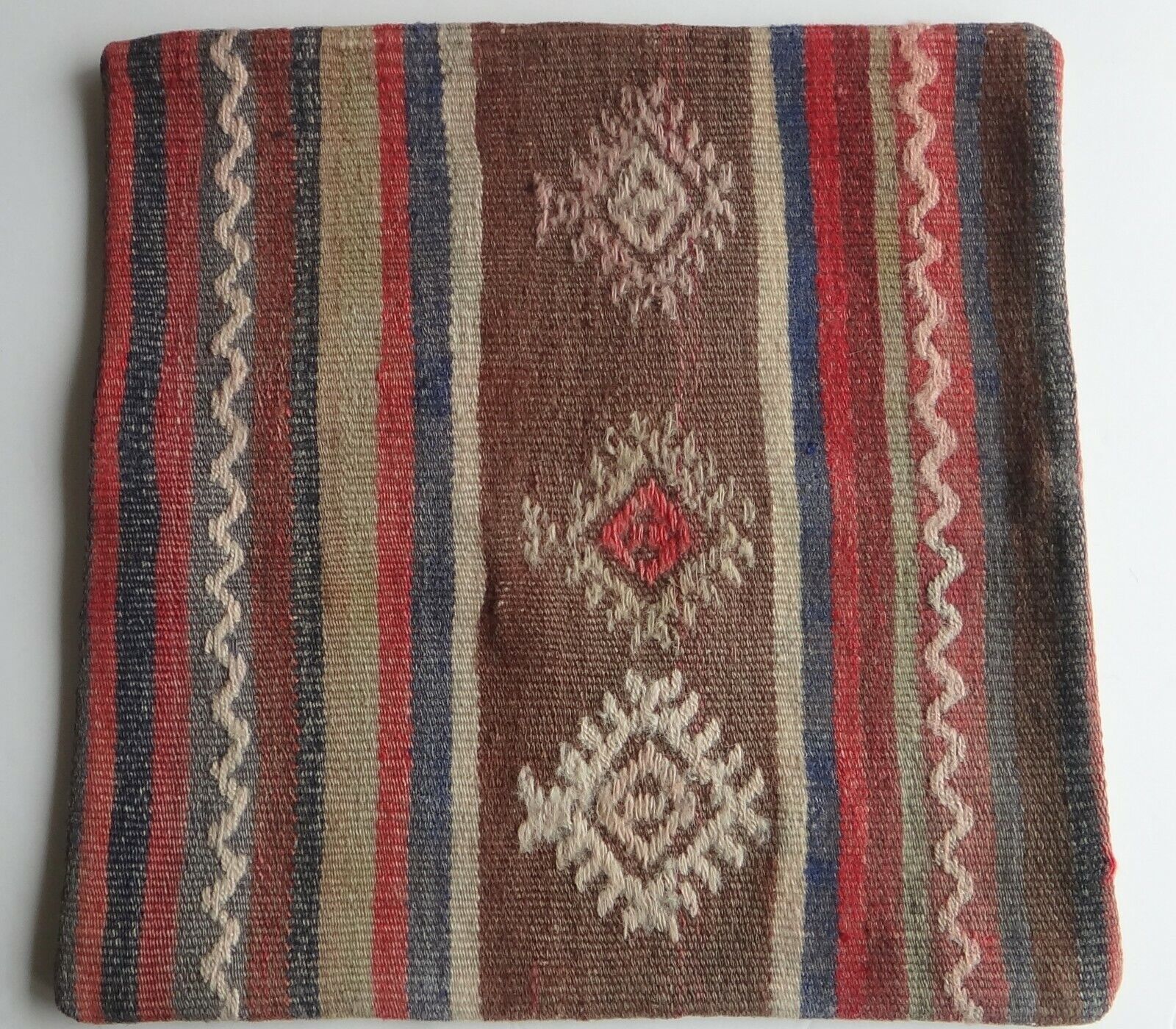 Vintage Turkish Kilim pillow cover (#10) Handmade